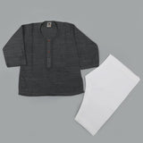 Newborn Boys Shalwar Suit - Charcoal, Newborn Boys Shalwar Suits, Chase Value, Chase Value