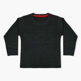 Boys Full Sleeves T-Shirt - Dark Grey, Boys T-Shirts, Chase Value, Chase Value