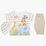 Newborn Boys Gift Set 05 Pcs - Beige, Newborn Gift Set, Chase Value, Chase Value