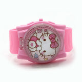 Children Digital Spinner And Music Watch - Pink, Kids Watches, Chase Value, Chase Value