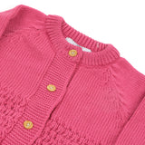 Eminent Newborn Girls Full Sleeves Romper - Dark Pink, Newborn Girls Rompers, Eminent, Chase Value