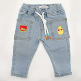 Eminent Newborn Girls Denim Pant - Ice Blue, Newborn Girls Shorts Skirts & Pants, Eminent, Chase Value