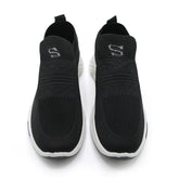 Men's Breathable Mesh Walking Skechers - Black, Men's Casual Shoes, Chase Value, Chase Value