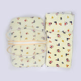 Baby Carry Nest Fancy 8pcs Set - Lemon, Newborn Gift Set, Chase Value, Chase Value