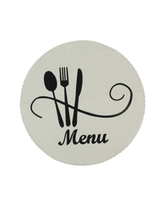 Round Placemats - Menu, Mats, Chase Value, Chase Value