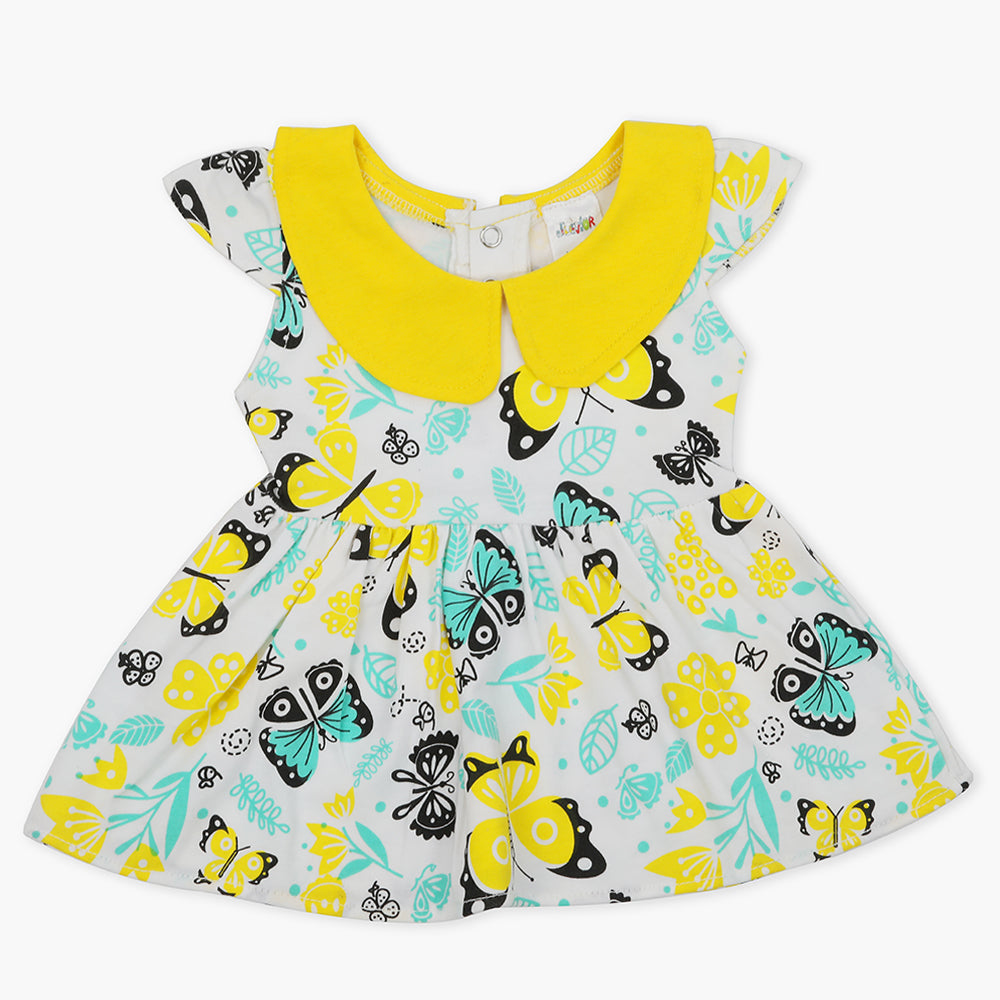 Girls Frock - Yellow, Girls Frocks, Chase Value, Chase Value