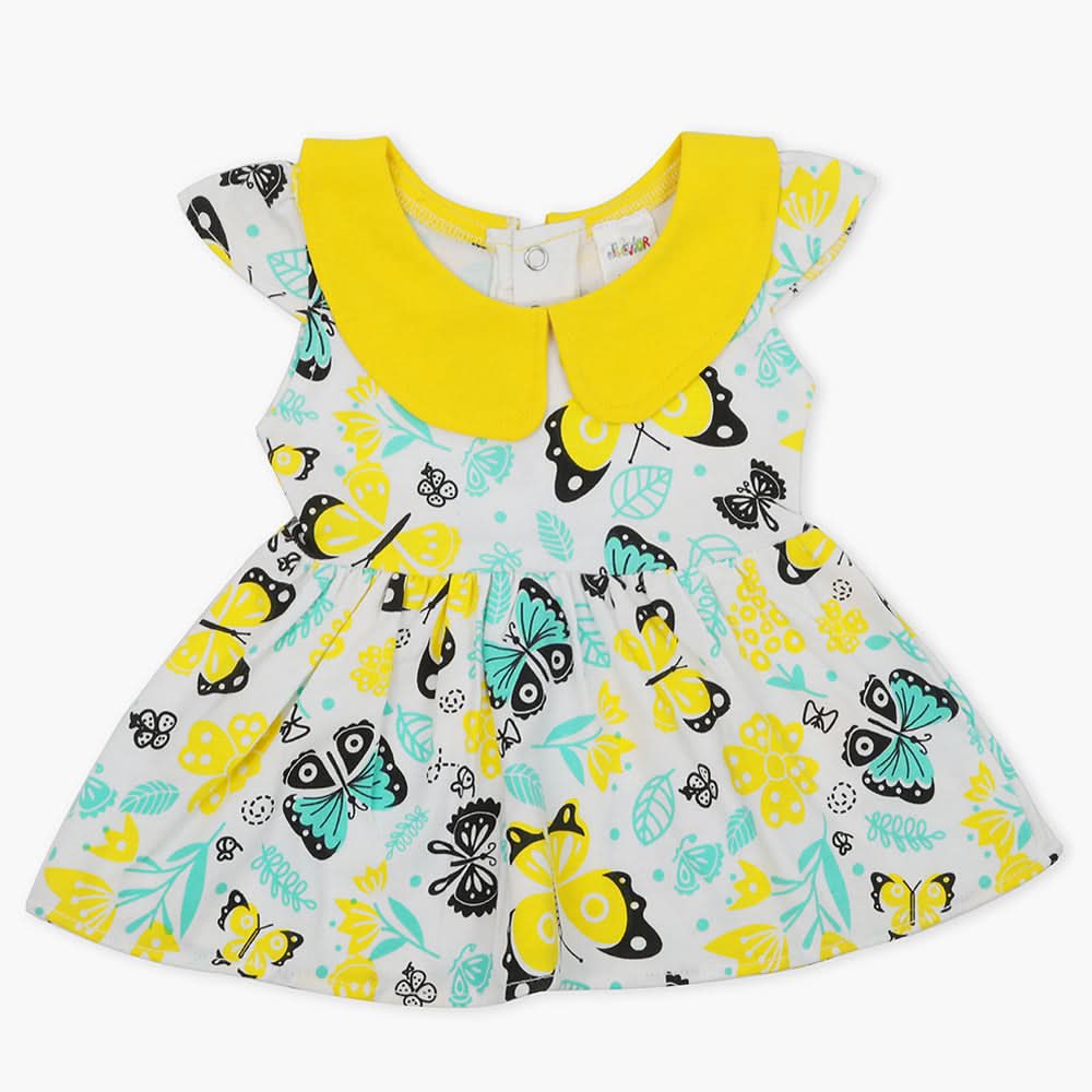 Girls Frock - Yellow, Girls Frocks, Chase Value, Chase Value