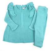 Newborn Girls Sweater Suit - Ice Blue, Newborn Girls Sets & Suits, Chase Value, Chase Value