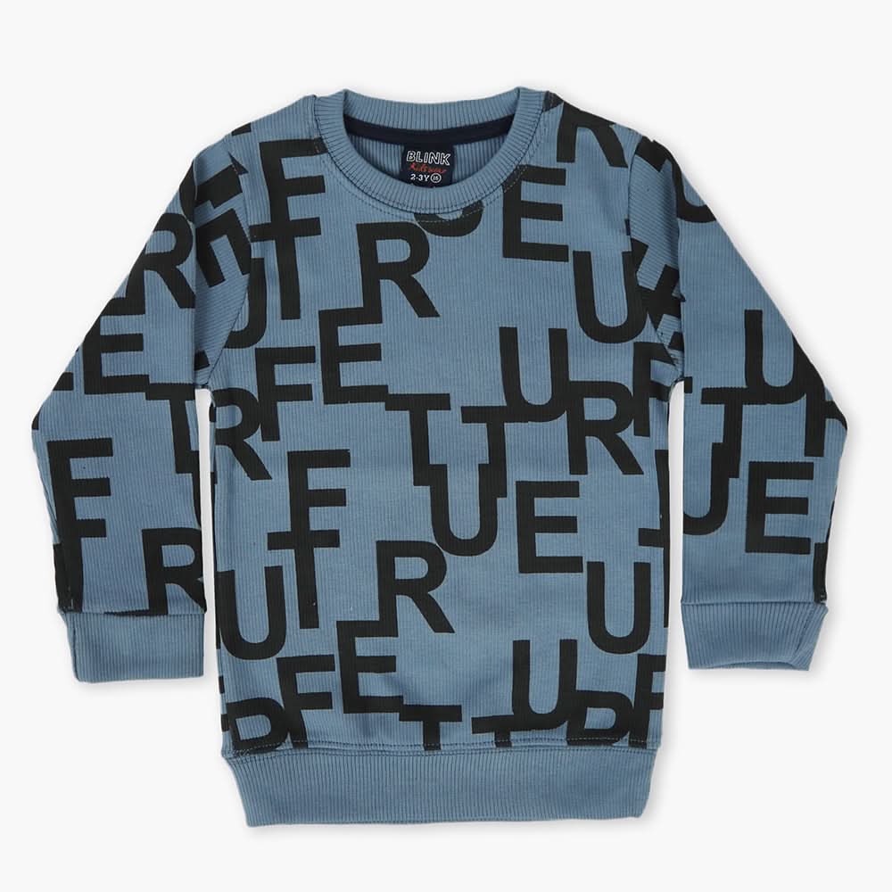 Boys Sweatshirt - Blue, Boys Hoodies & Sweat Shirts, Chase Value, Chase Value