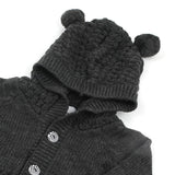 Newborn Boys Full Sleeves Rompers - Charcoal, Newborn Boys Rompers, Chase Value, Chase Value
