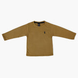Boys Full Sleeves T-Shirt - Dark Brown, Boys T-Shirts, Chase Value, Chase Value