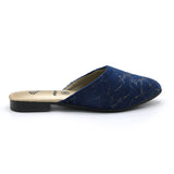 Girls Backless Pump - Navy Blue, Girls Backless Pump, Chase Value, Chase Value