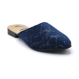 Girls Backless Pump - Navy Blue, Girls Backless Pump, Chase Value, Chase Value