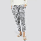 Women's Printed Trouser - Light Green, Women Pants & Tights, Chase Value, Chase Value