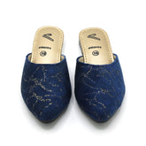 Girls Backless Pump - Navy Blue, Girls Backless Pump, Chase Value, Chase Value