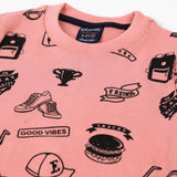 Boys Sweatshirt - Tea Pink, Boys Hoodies & Sweat Shirts, Chase Value, Chase Value