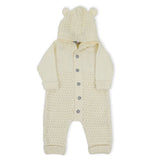 Newborn Boys Full Sleeves Rompers - Off White, Newborn Boys Rompers, Chase Value, Chase Value