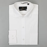 Eminent Men's Formal Plain Shirt - White, Men's Shirts, Eminent, Chase Value