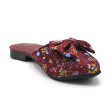 Girls Backless Pump - Maroon, Girls Backless Pump, Chase Value, Chase Value