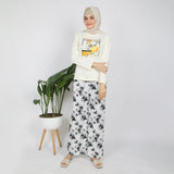 Women's Printed Trouser - White, Women Pants & Tights, Chase Value, Chase Value