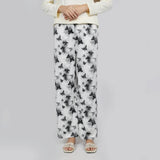 Women's Printed Trouser - White, Women Pants & Tights, Chase Value, Chase Value