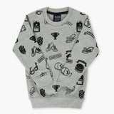 Boys Sweatshirt - Grey, Boys Hoodies & Sweat Shirts, Chase Value, Chase Value