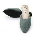 Girls Backless Pump - Light Green, Girls Backless Pump, Chase Value, Chase Value