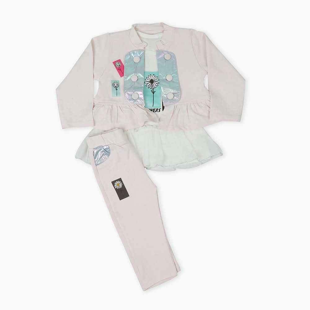 Girls Suit - Baby Pink, Girls Suits, Chase Value, Chase Value