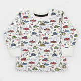 Eminent Newborn Boys Full Sleeves SweatShirt - White, Newborn Boys Winterwear, Eminent, Chase Value