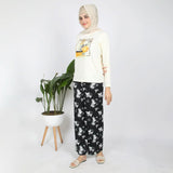 Women's Printed Trouser - Black, Women Pants & Tights, Chase Value, Chase Value
