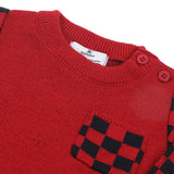 Newborn Boys Sweater Suit - Maroon, Newborn Boys Sets & Suits, Chase Value, Chase Value