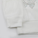 Girls Full Sleeves Sweatshirt - White, Girls Hoodies & Sweat Shirts, Chase Value, Chase Value