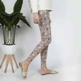 Women's Printed Tight - Brown, Women Pants & Tights, Chase Value, Chase Value