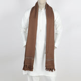 Men's Shawl - Brown, Men's Shawls & Mufflers, Chase Value, Chase Value