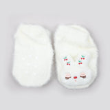 Newborn Fur Silicon Socks - Fawn, Newborn Caps, Shoes & Socks, Chase Value, Chase Value