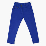 Girls Denim Pant - Blue, Girls Pants & Capri, Chase Value, Chase Value