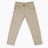 Girls Denim Pant - Beige, Girls Pants & Capri, Chase Value, Chase Value