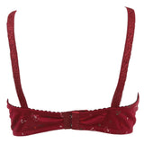 Women's Cotton Printed Bra - Maroon, Women Bras, Chase Value, Chase Value