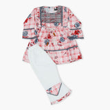 Girls Embroidered Shalwar Suit - Pink, Girls Shalwar Kameez, Chase Value, Chase Value