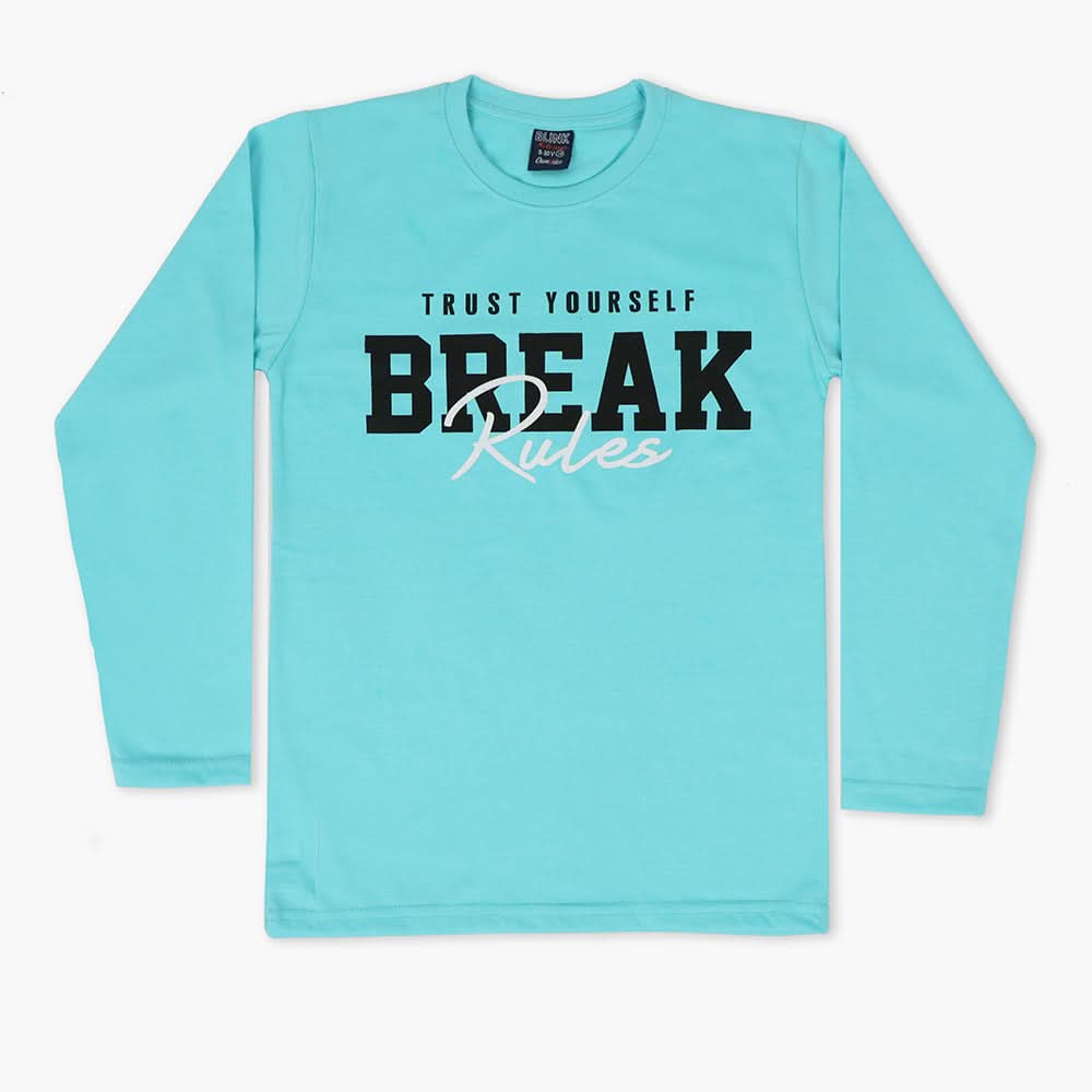 Boys T-Shirt - Sky Blue, Boys T-Shirts, Chase Value, Chase Value