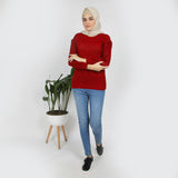 Eminent Women's Full Sleeves Sweater - Maroon, Women Sweaters, Eminent, Chase Value