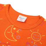 Girls Full Sleeves T-Shirt - Rust, Girls T-Shirts, Chase Value, Chase Value