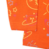 Girls Full Sleeves T-Shirt - Rust, Girls T-Shirts, Chase Value, Chase Value