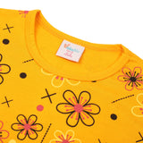 Girls Full Sleeves T-Shirt - Mustard, Girls T-Shirts, Chase Value, Chase Value
