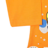 Girls Full Sleeves Top - Orange, Girls Tops, Chase Value, Chase Value