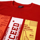 Boys T-Shirt - Red, Boys T-Shirts, Chase Value, Chase Value