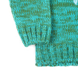 Newborn Girls Full Sleeves Sweater - Green, Newborn Girls Winterwear, Chase Value, Chase Value