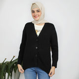 Eminent Women's Full Sleeves Sweater - Black, Women Sweaters, Eminent, Chase Value