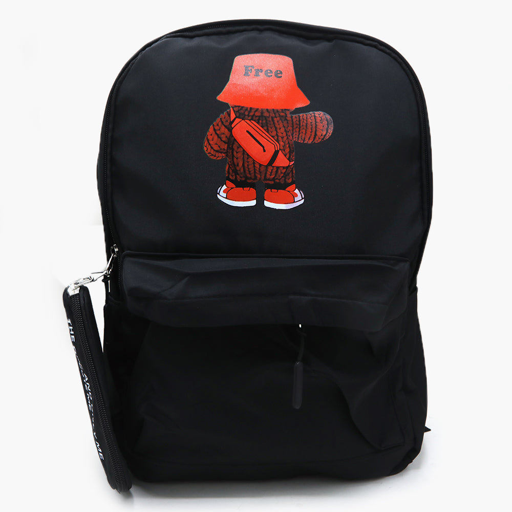 Kids School Bag - Black, School Bags, Chase Value, Chase Value