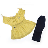 Girls Tight Half Sleeves Suit - Olive Green, Girls Suits, Chase Value, Chase Value